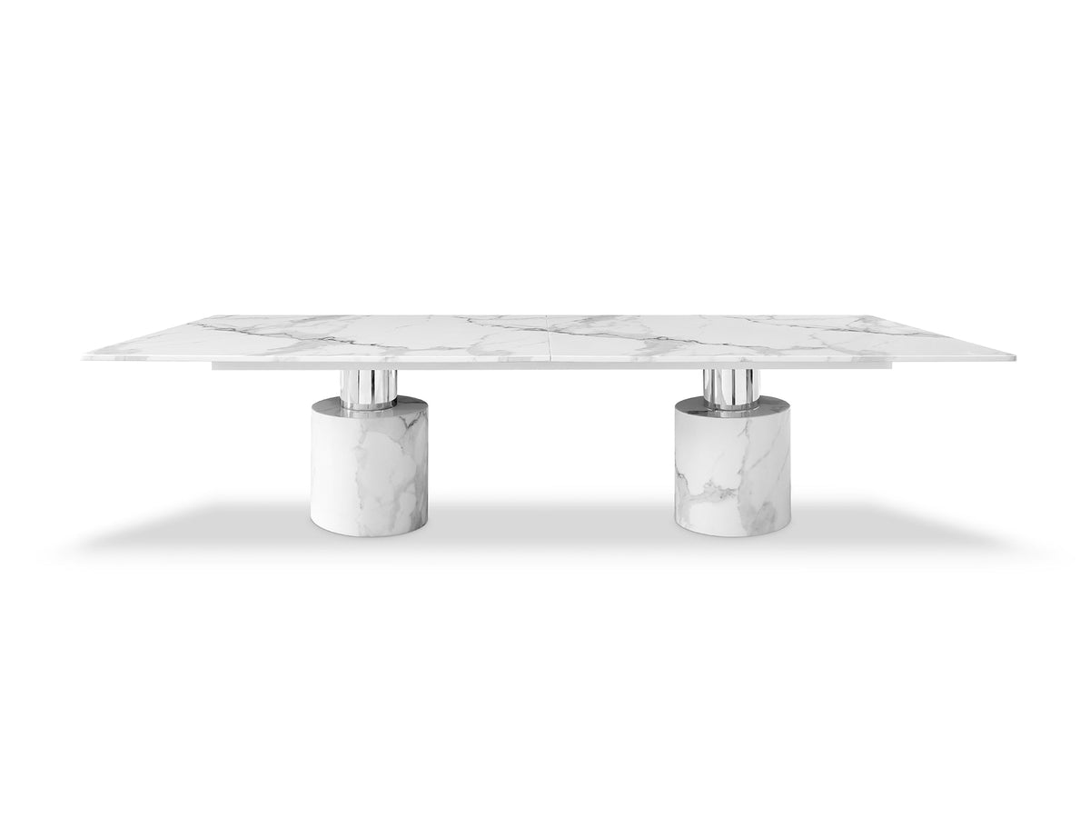 Whiteline Modern Living Geneva Large Dining Table - DT1640XL