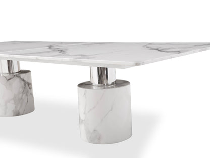 Whiteline Modern Living Geneva Dining Table - DT1640