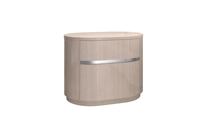 Whiteline Modern Living Waves Nightstand - NS1753