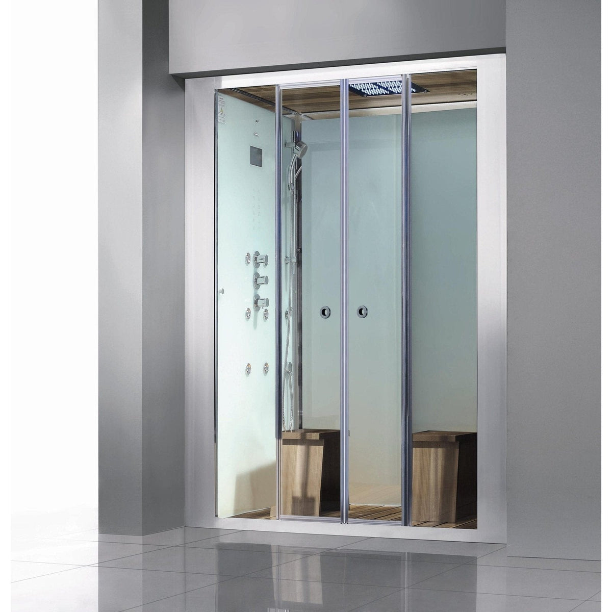 Athena WS112 Steam Shower - WS112-Black