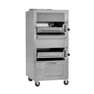 Southbend 234R 34" Upright Radiant Natural Gas Double Deck Broiler 220000 Total Btu - 234R