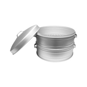 Thunder Group Aluminum 23" 19" Steamer without Bottom Set - ALST015