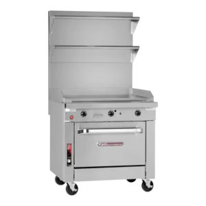 Southbend Platinum P12N-G Gas Range, 12" Manual Griddle, 32000 BTU - P12N-G
