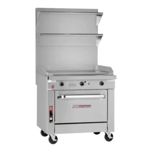 Southbend Platinum, P32A-GG Natural Gas, 32” Manual Griddle With Convection Oven 125000 Total Btu - P32A-GG