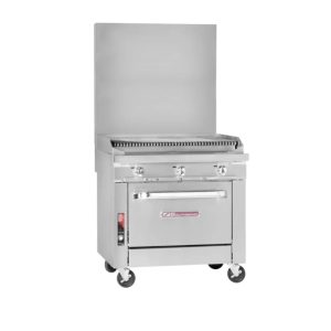 Southbend Platinum, P36A-CCC Gas Range , 36” Charbroiler With Convection Oven 141000 Total Btu - P36A-CCC