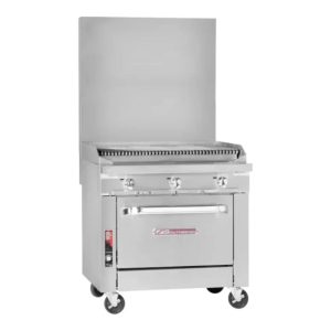 Southbend Platinum, P36d-CCC Gas Range , 36” Charbroiler With Standard Oven Base 141000 Total Btu - P36D-CCC