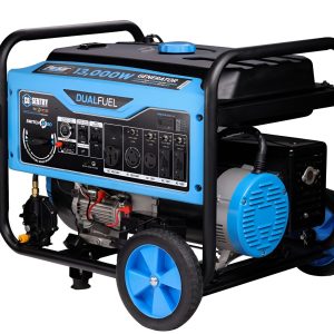 Pulsar PG13000BRCO 13,000-Watt Dual Fuel Generator with Recoil, Remote, & Push Button Start & CO Alert - PowerGen USA - PG13000BRCO