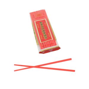 Thunder Group Plastic Plain Red Chopsticks 1,000 Pair/Case CASE - PLCS003