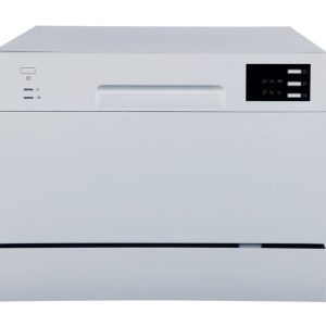 SPT Countertop Dishwasher with Delay Start & LED – Silver - SD-2225DS