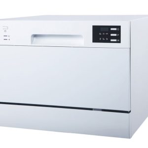 SPT Countertop Dishwasher with Delay Start & LED – White - SD-2225DW