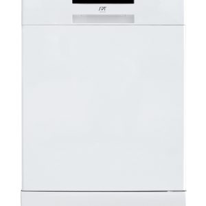 SPT 24″ Portable Stainless Steel Dishwasher – White - SD-6513W