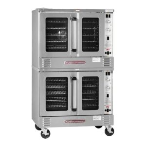 Southbend SLEB/20SC 38" Stainless Steel Double Deck Electric Convection Oven, (2) 12 kW - SLEB/20SC