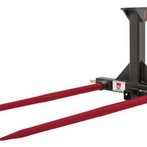 Bad Boy 2 Spear Hay Fork/Trailer Mover 1800lb Rated Tractor Implement - BB2SHFTM