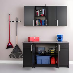 Prepac Elite 64" 5 Piece Storage Cabinet Set B - Available in 2 Colors - BRSX-1011-5M