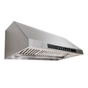 Proline Ductless Convertible Under Cabinet Range Hood, Premium Stainless Steel – PLJW 102