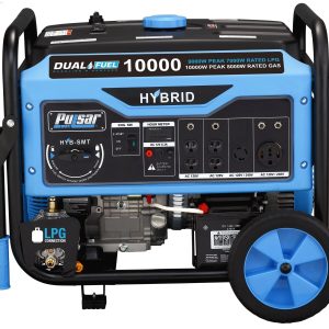 Pulsar PG10000B16- 10,000W Dual Fuel Portable Generator with Switch & Go Capability - PowerGen USA
