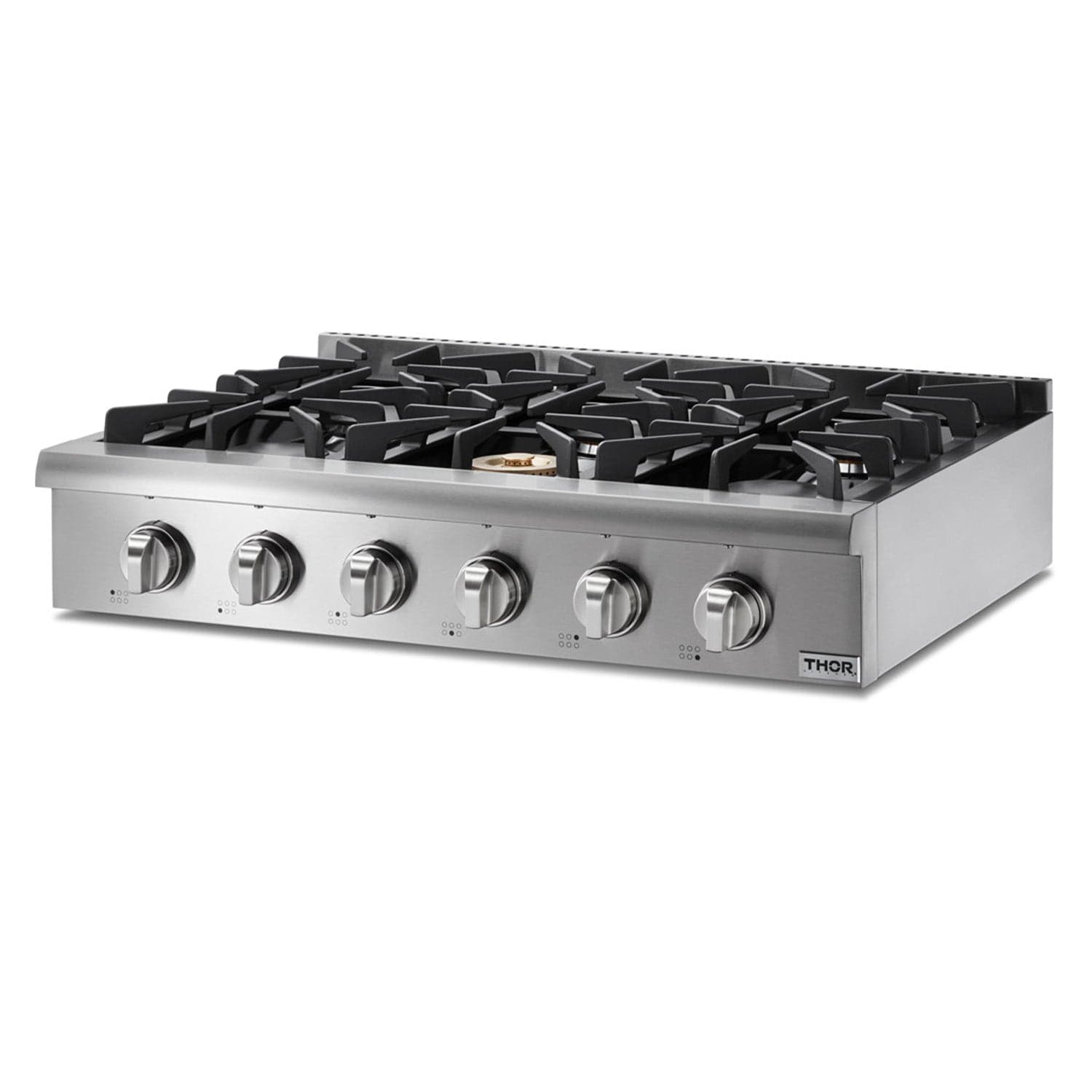 Thor Kitchen 36 in. Gas Rangetop in Stainless Steel with 6 Burners